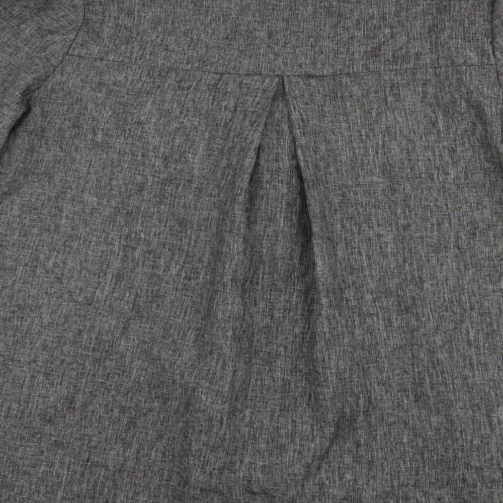 My Dress Room Womens Grey Cardigan Jumper Size S