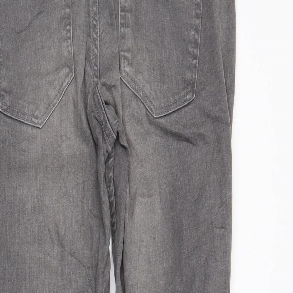 ESMARA Womens Grey Skinny Jeans Size 8 L30 in