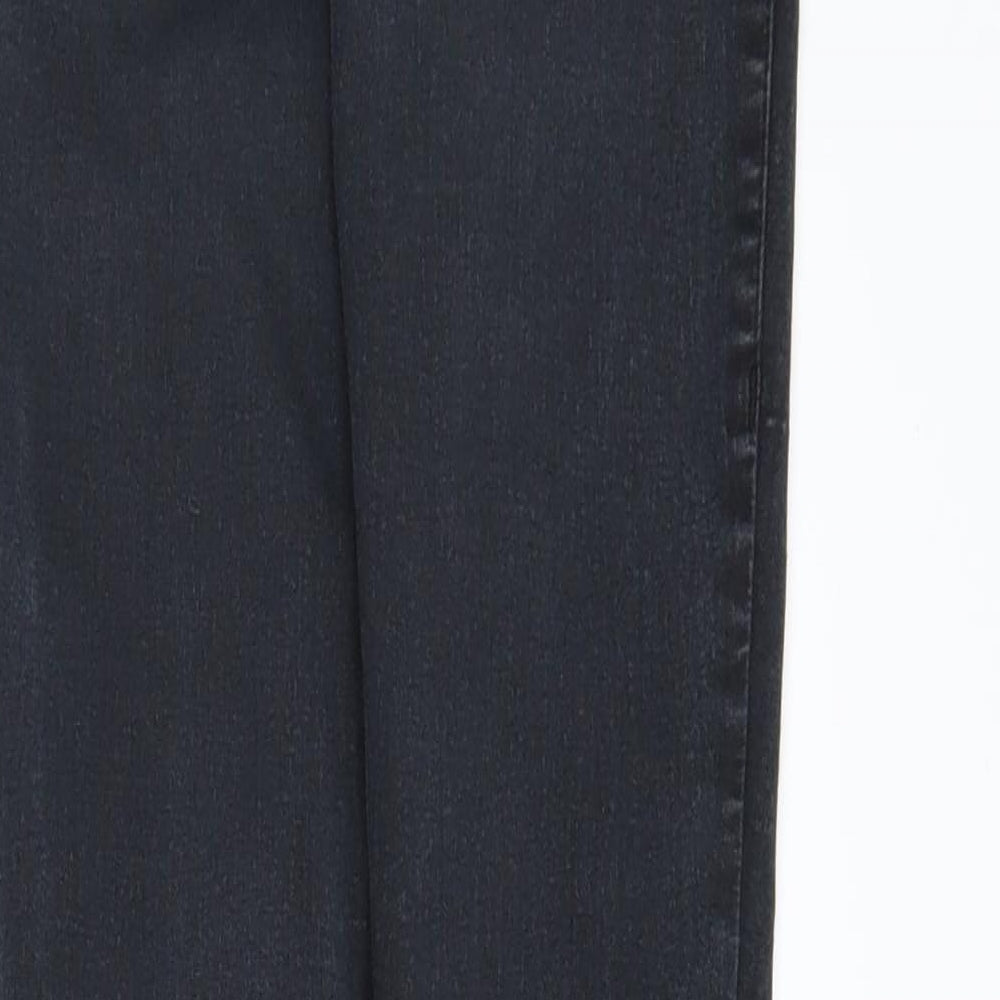 Topshop Womens Black Skinny Jeans Size 26 in L32 in