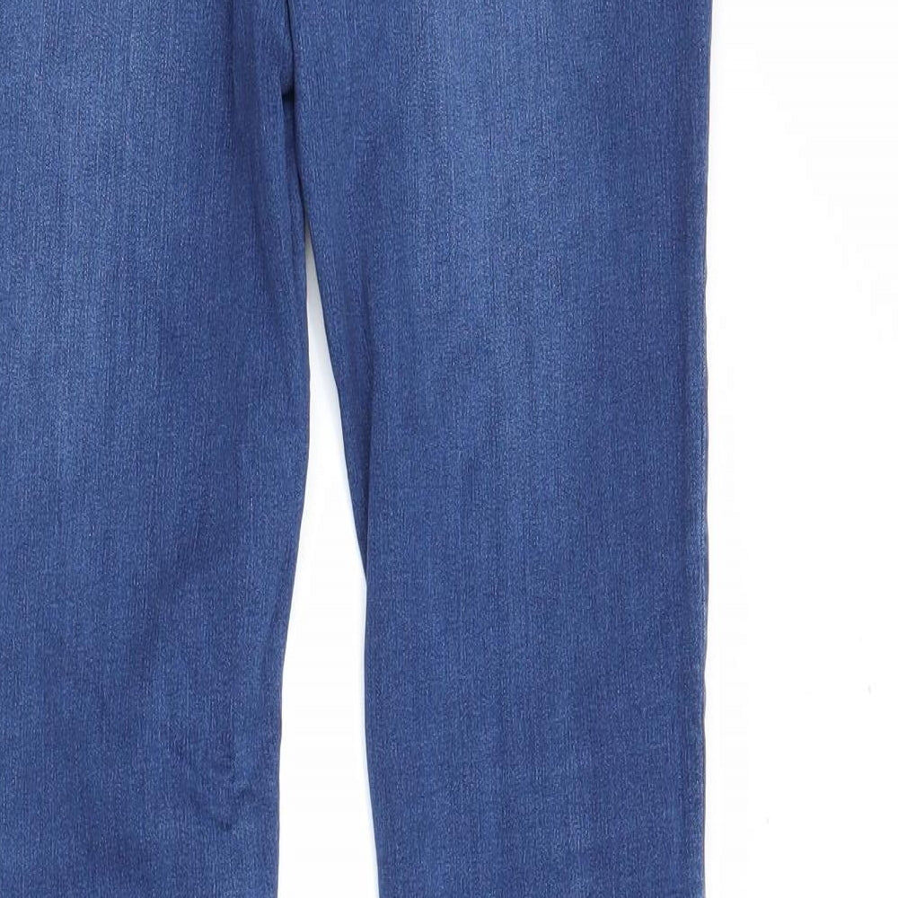 newlook Womens Blue Denim Jegging Jeans Size 8 L30 in