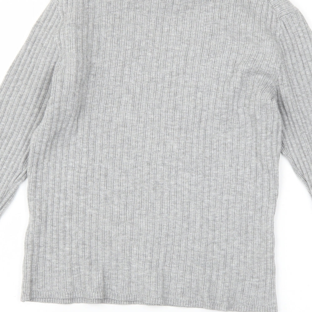 Primark Womens Grey Pullover Jumper Size L
