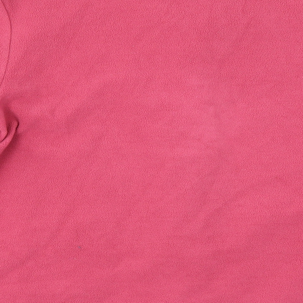 Marks and Spencer Womens Pink Fleece Jacket Size 12