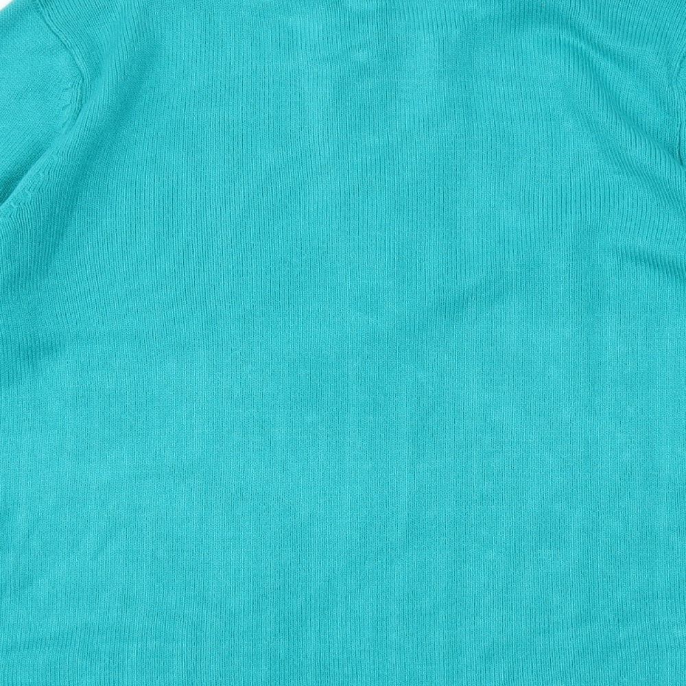 Gifford Fox Womens Blue Pullover Jumper Size 16