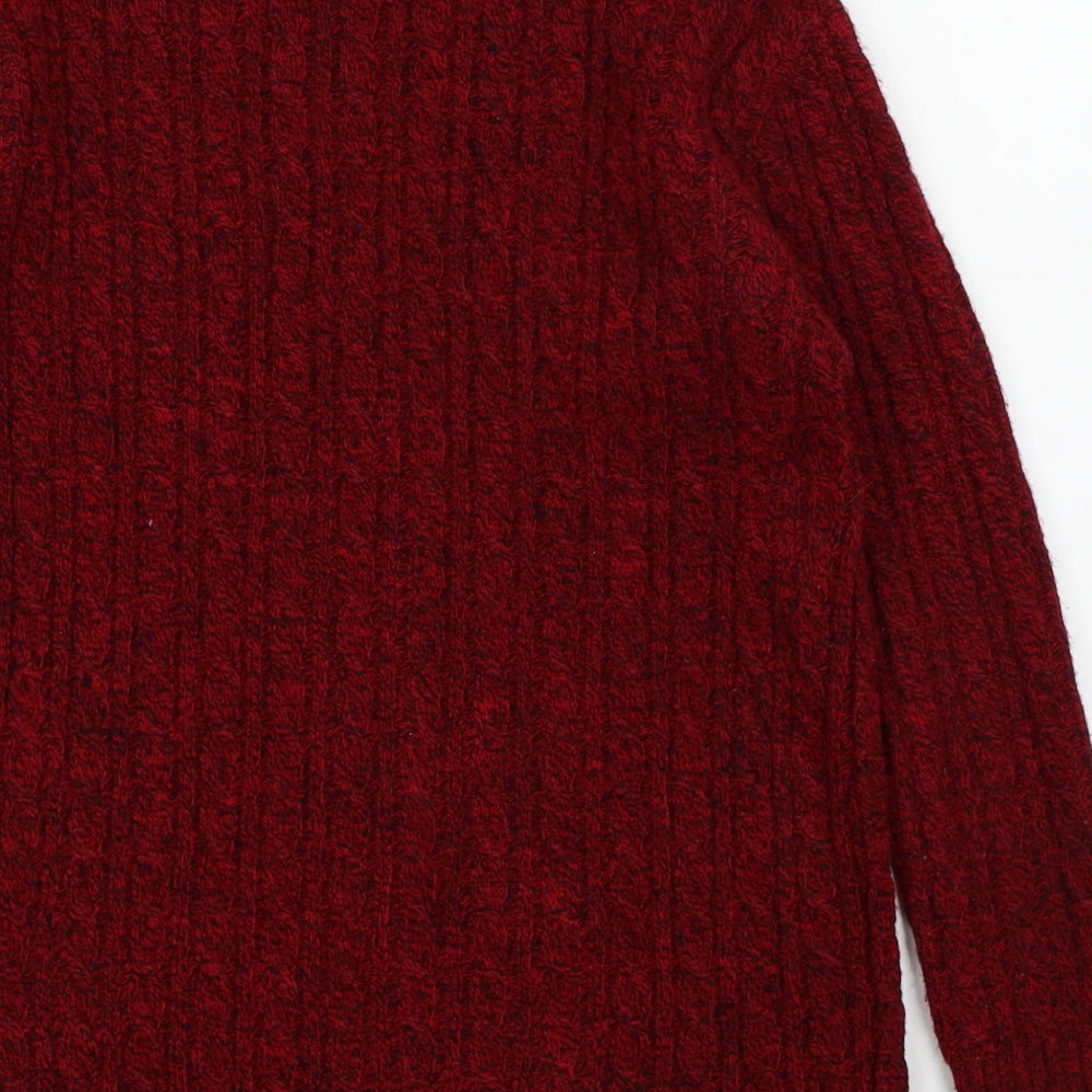 Choice Collection Womens Red Pullover Jumper Size S