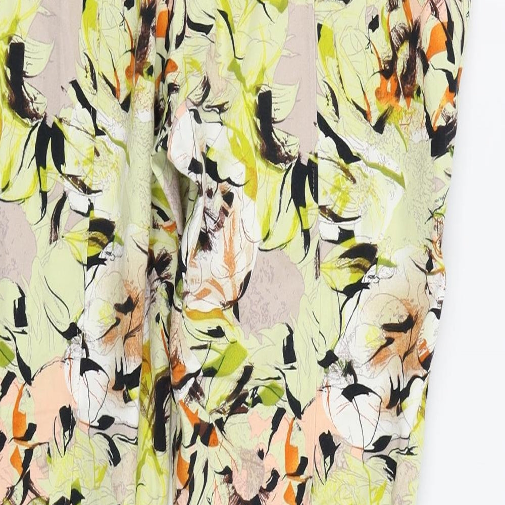 Limited Collection Womens Multicoloured Floral Trousers Size 14 L24 in