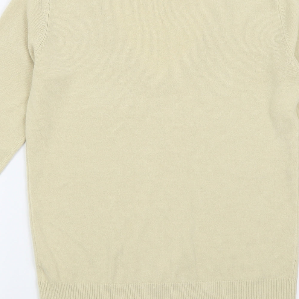 Next Womens Beige Pullover Jumper Size 8