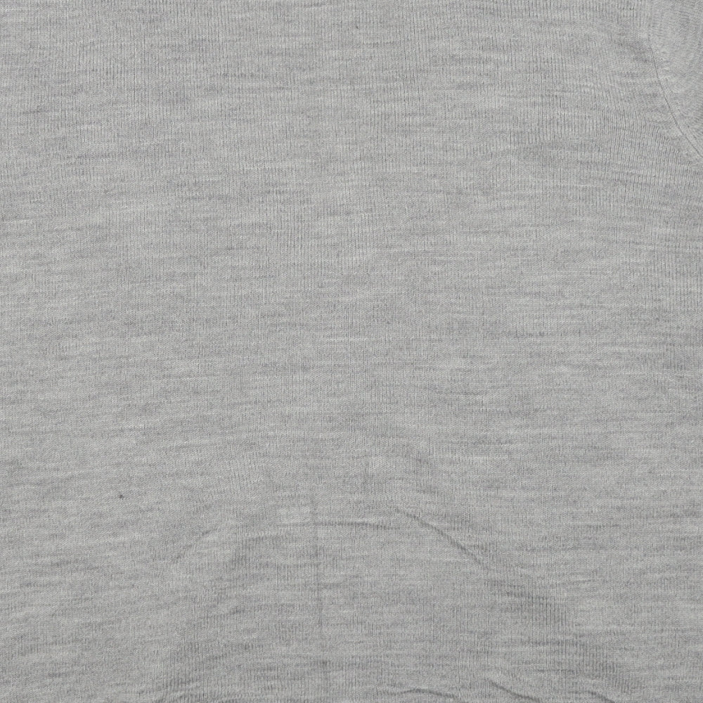 Asda George Mens Grey Cardigan Jumper Size L