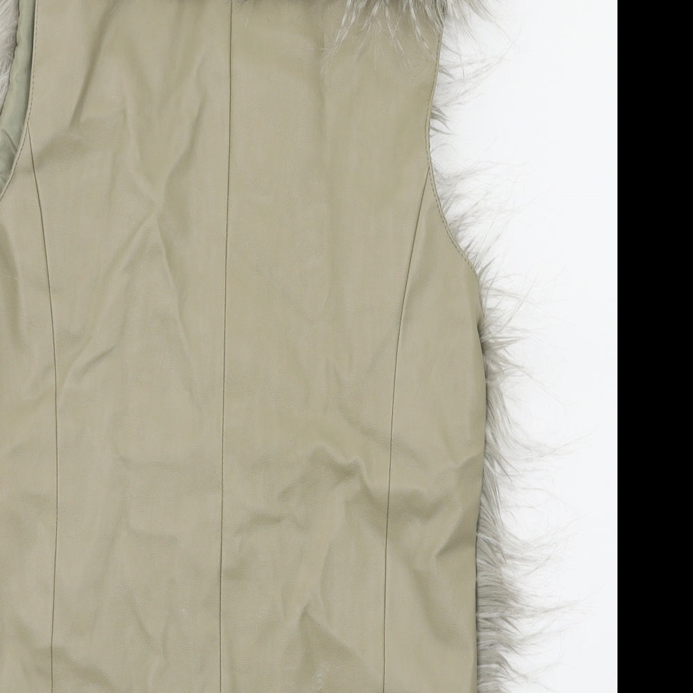 Kylie Girls Grey Gilet Jacket Size 13 Years
