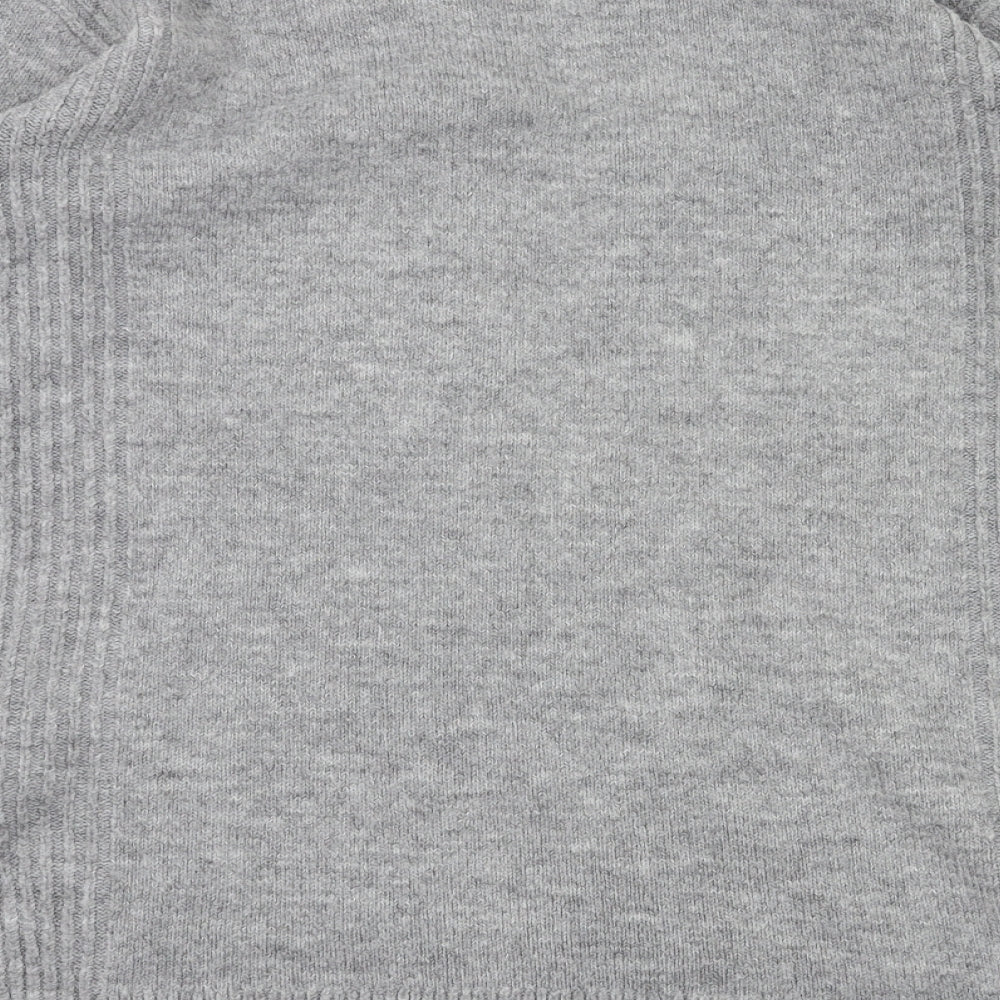 F&F Womens Grey Cardigan Jumper Size 8
