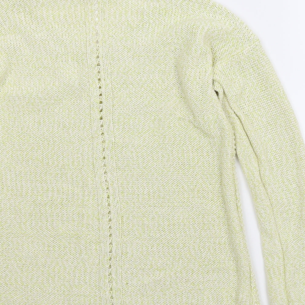 M&S Womens Yellow Pullover Jumper Size 8