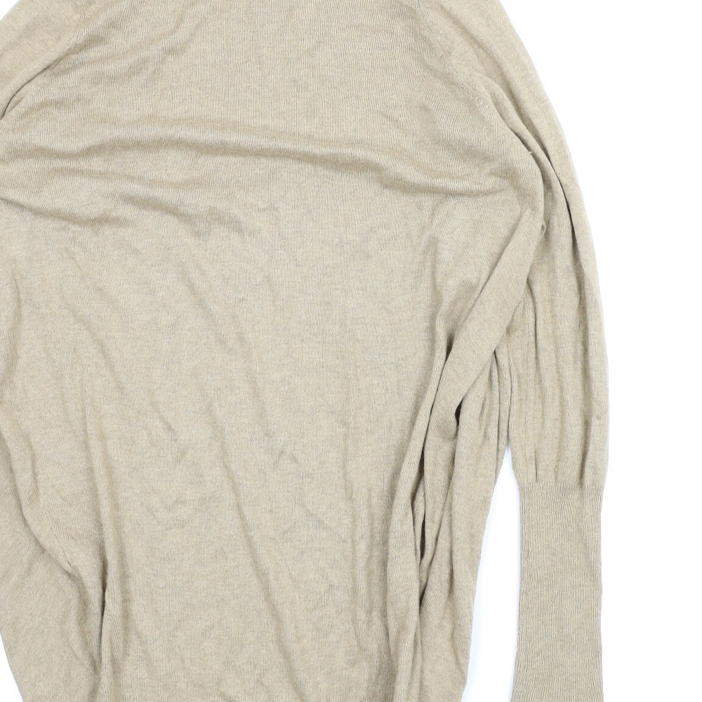 George Womens Beige Cardigan Jumper Size 14