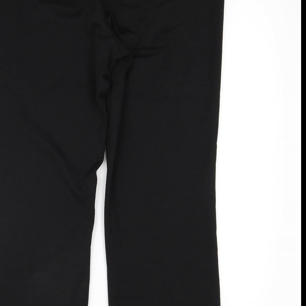 CC Womens Black Trousers Size 16 L27 in