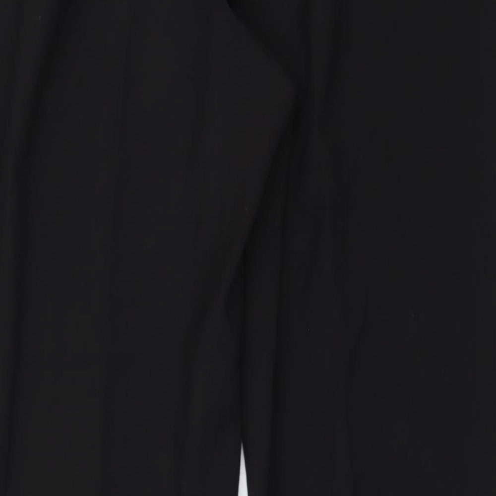 BM Womens Black Trousers Size 14 L29 in