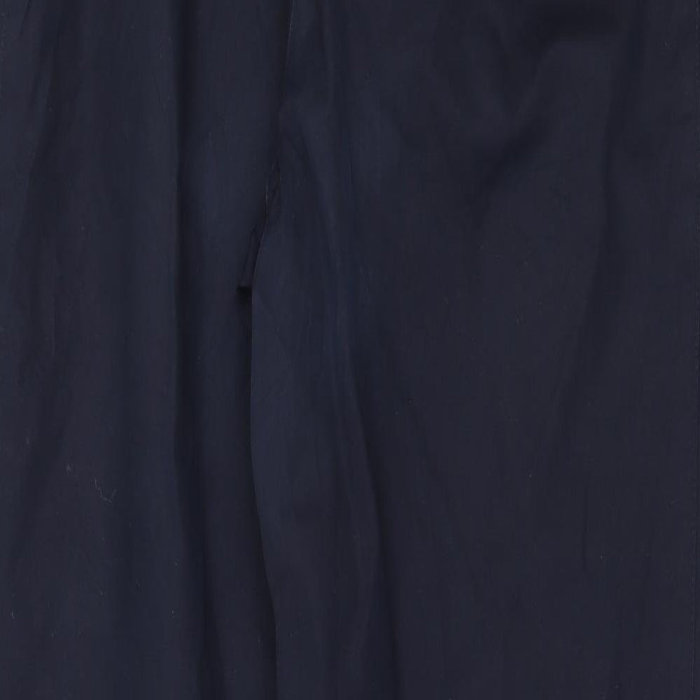 Marks and Spencer Womens Blue Trousers Size 32 in L31 in