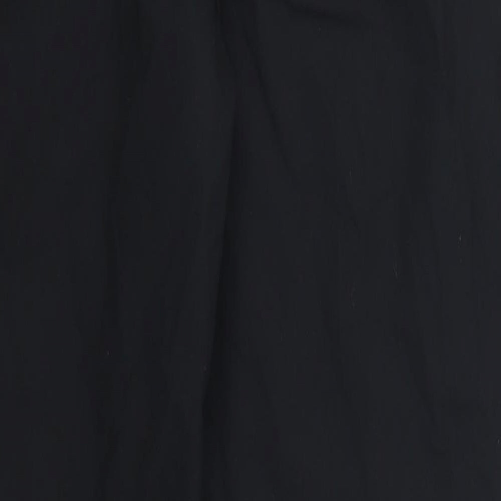 Marks and Spencer Womens Black Trousers Size 10 L29 in