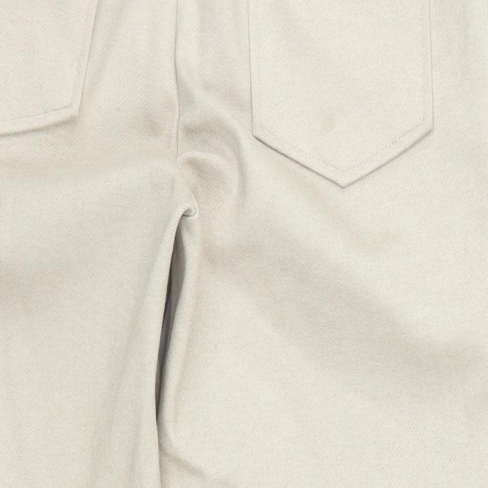Preworn Mens Beige Cropped Trousers Size 29 in L22 in