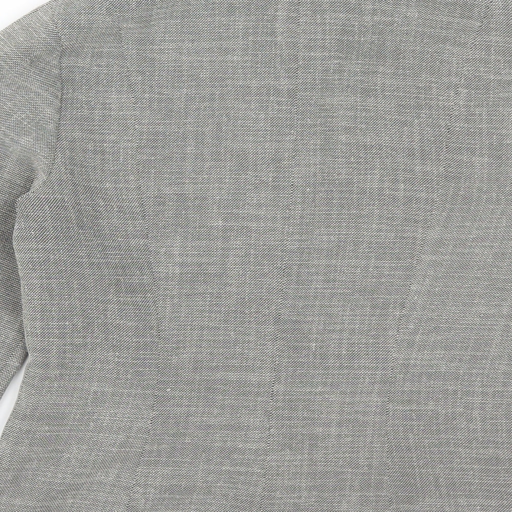Precis Womens Grey Jacket Size 8