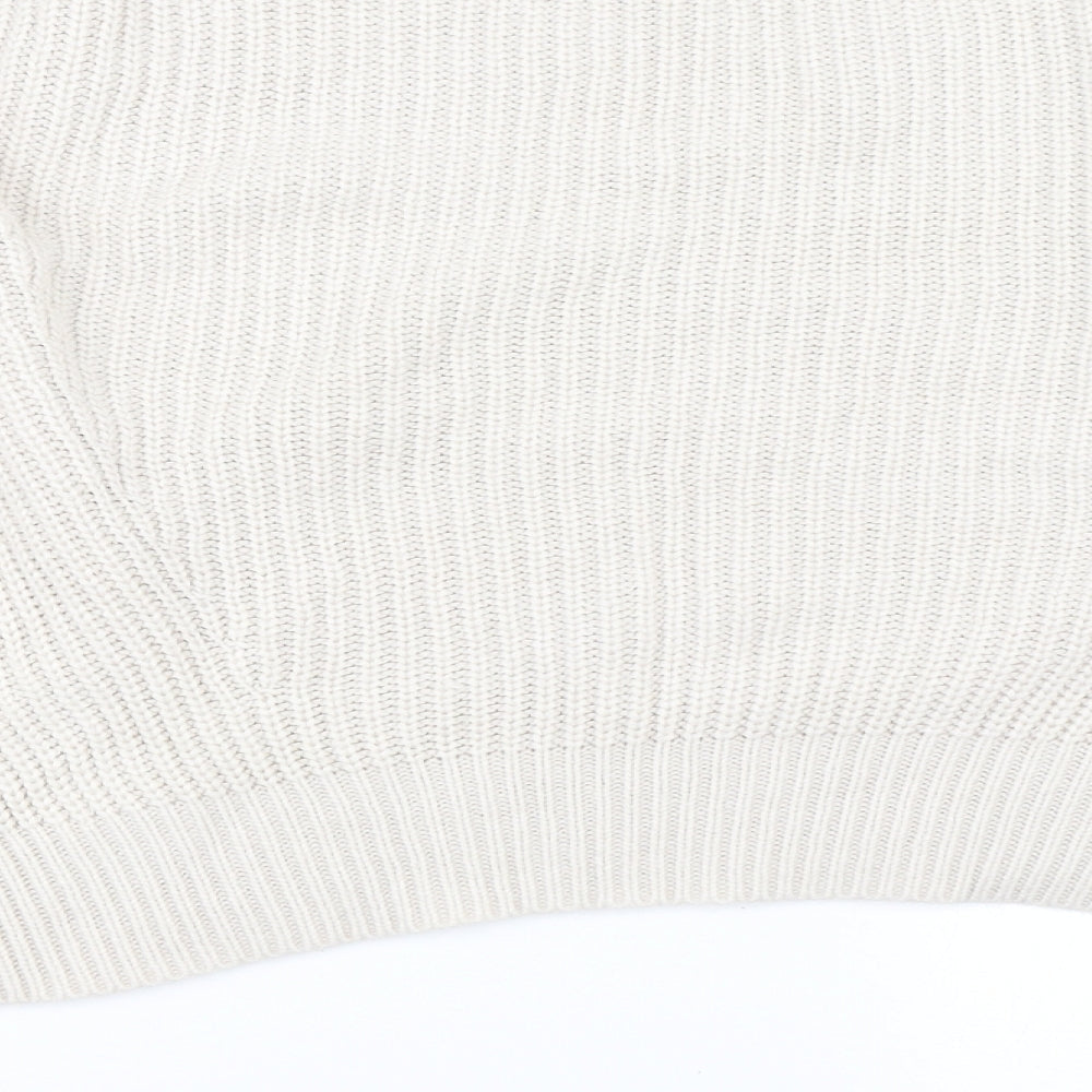 New Look Womens Beige Pullover Jumper Size S