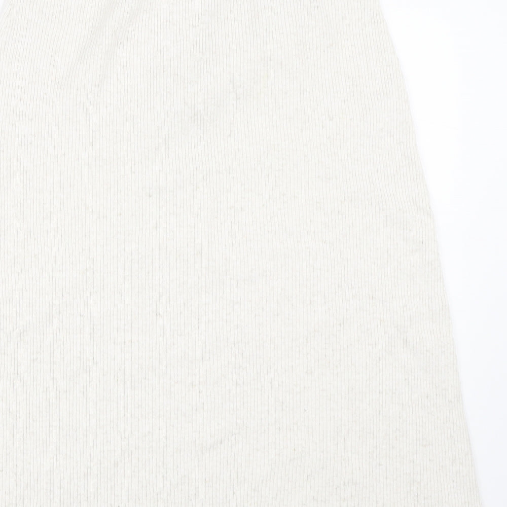 Marks and Spencer Womens Beige A-Line Skirt Size M