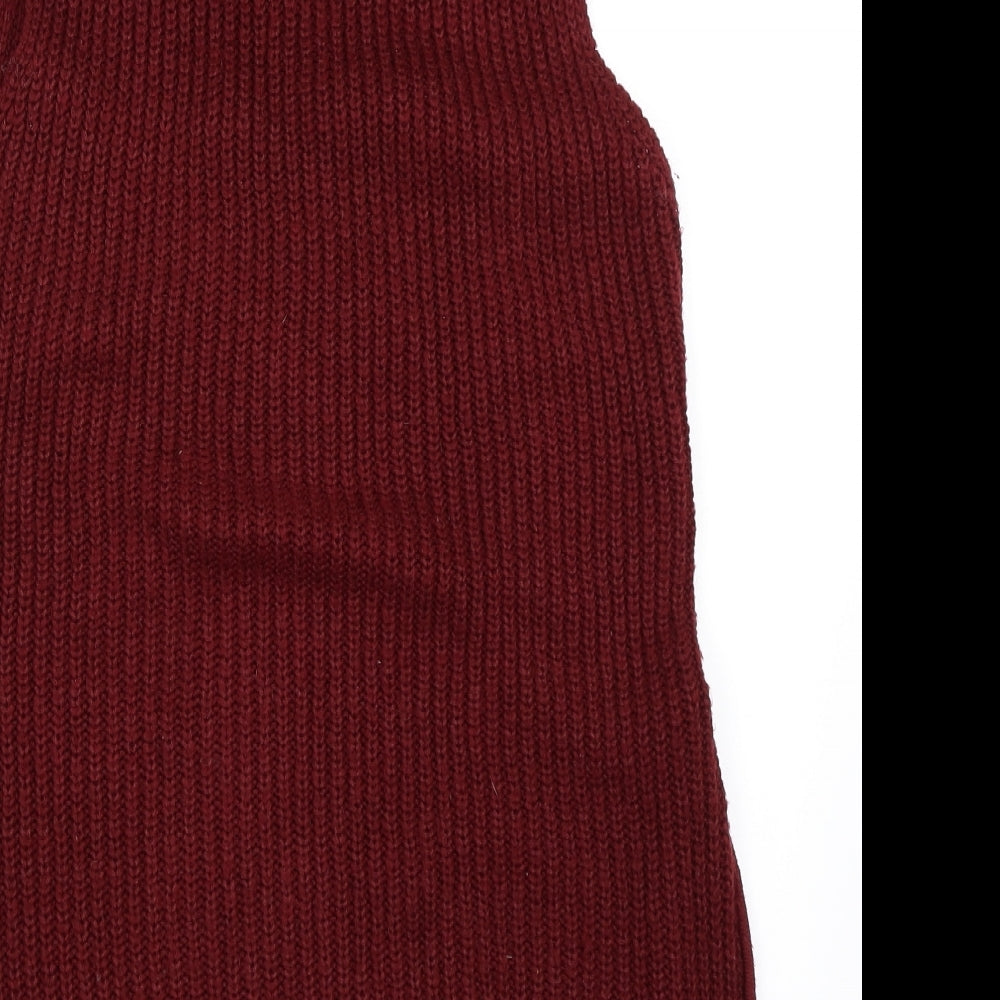 George Womens Red Pullover Jumper Size 10