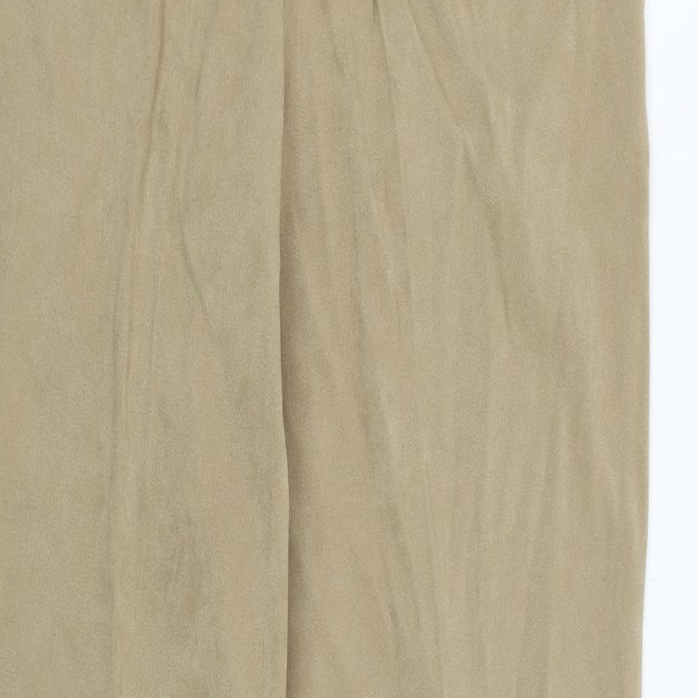 Matalan Womens Beige Trousers Size 12 L29 in