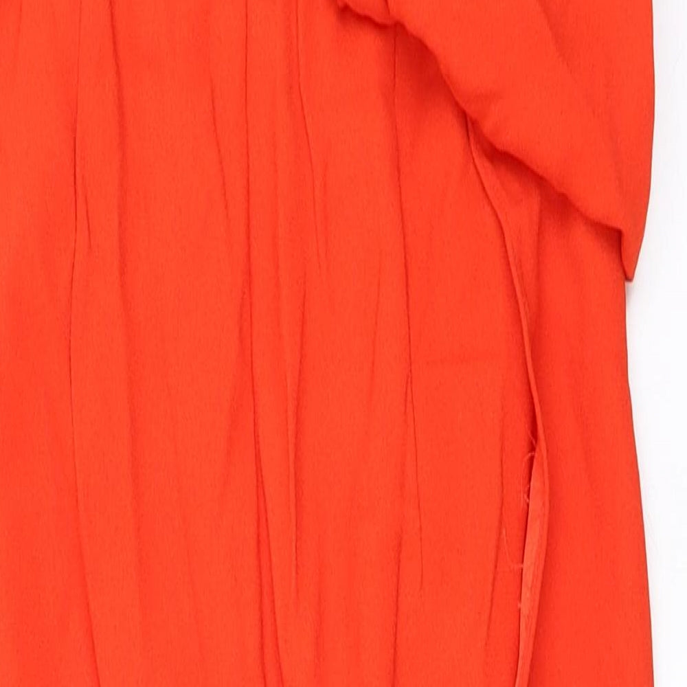 ASOS Womens Orange A-Line Size 6