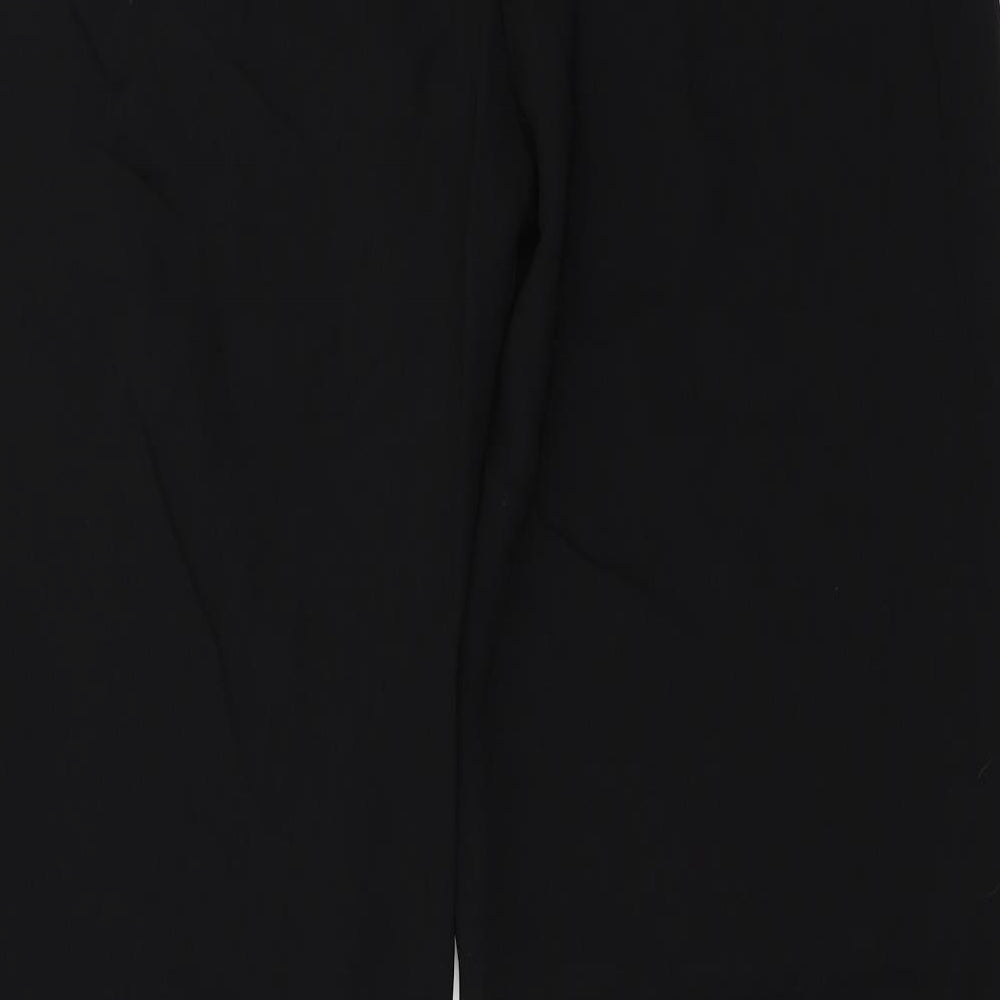 Marks and Spencer Womens Black Trousers Size 14 L24 in