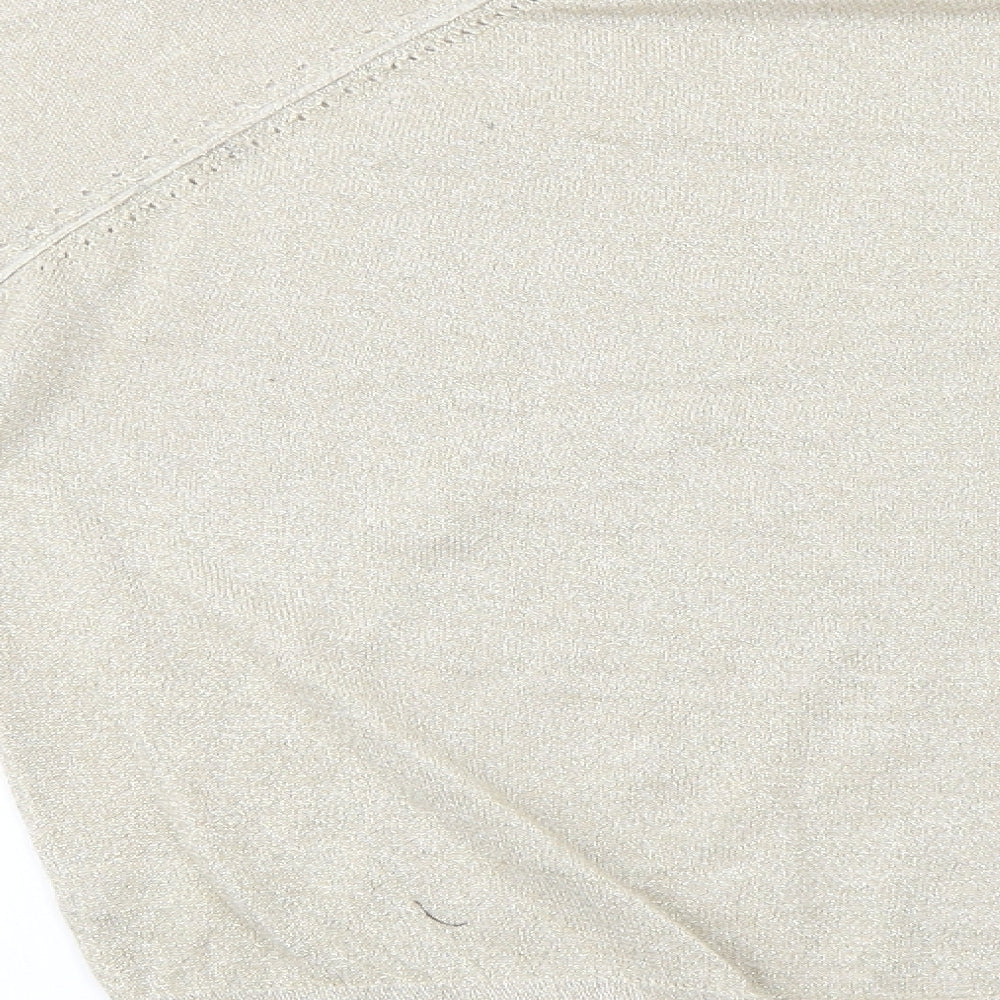 TU Womens Ivory Pullover Jumper Size 12