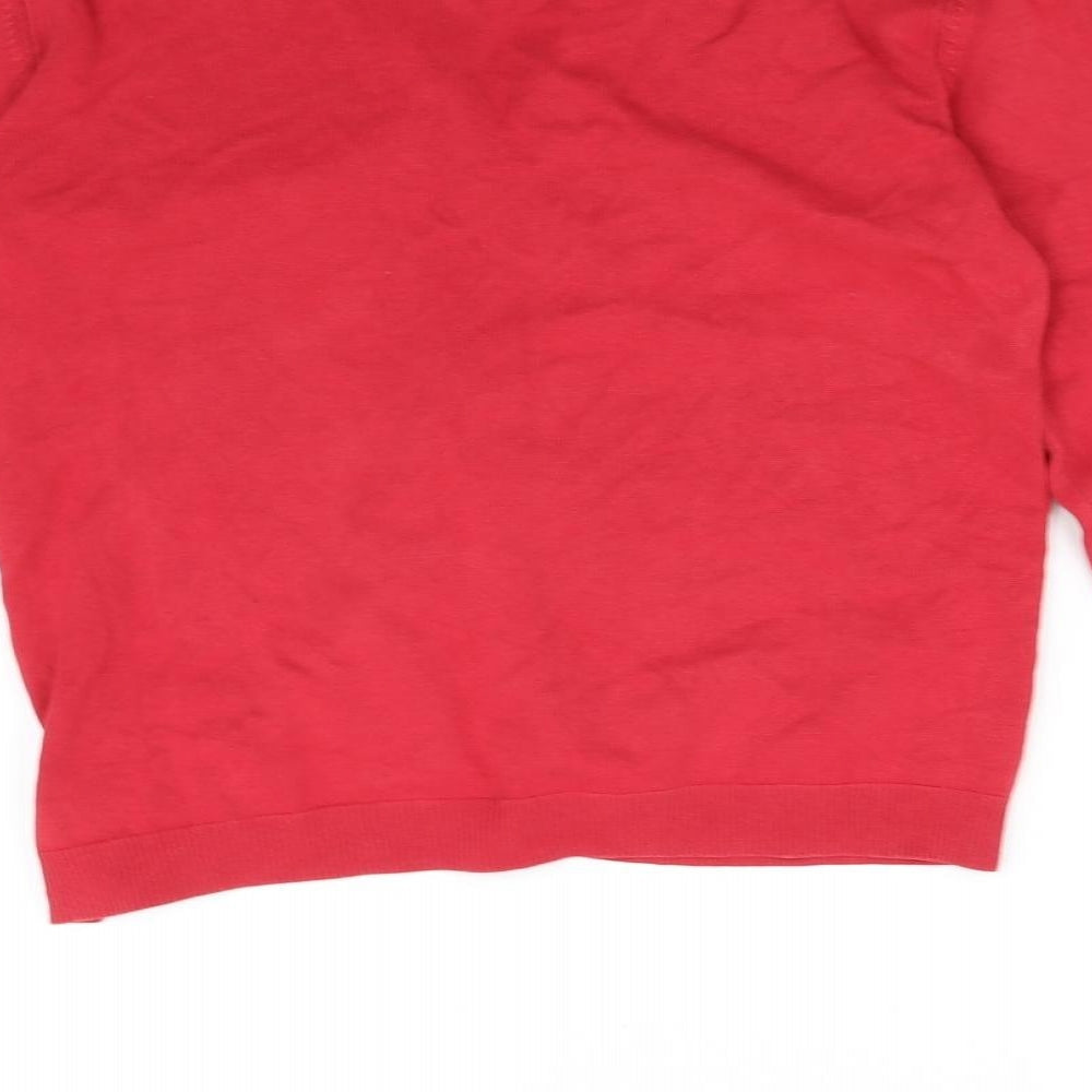George Girls Red Cardigan Jumper Size 12-13 Years