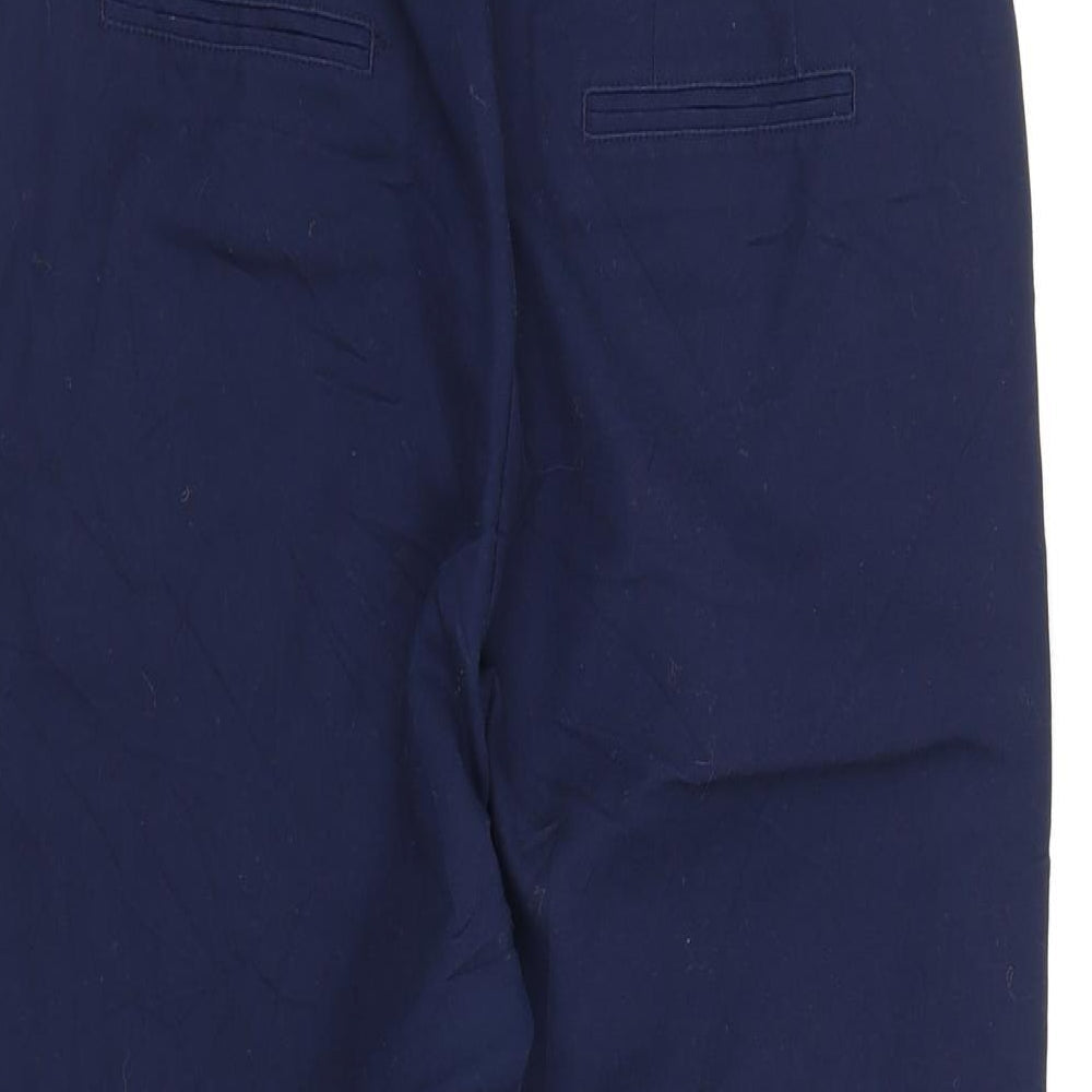 Marks and Spencer Womens Blue Trousers Size 12 L26 in