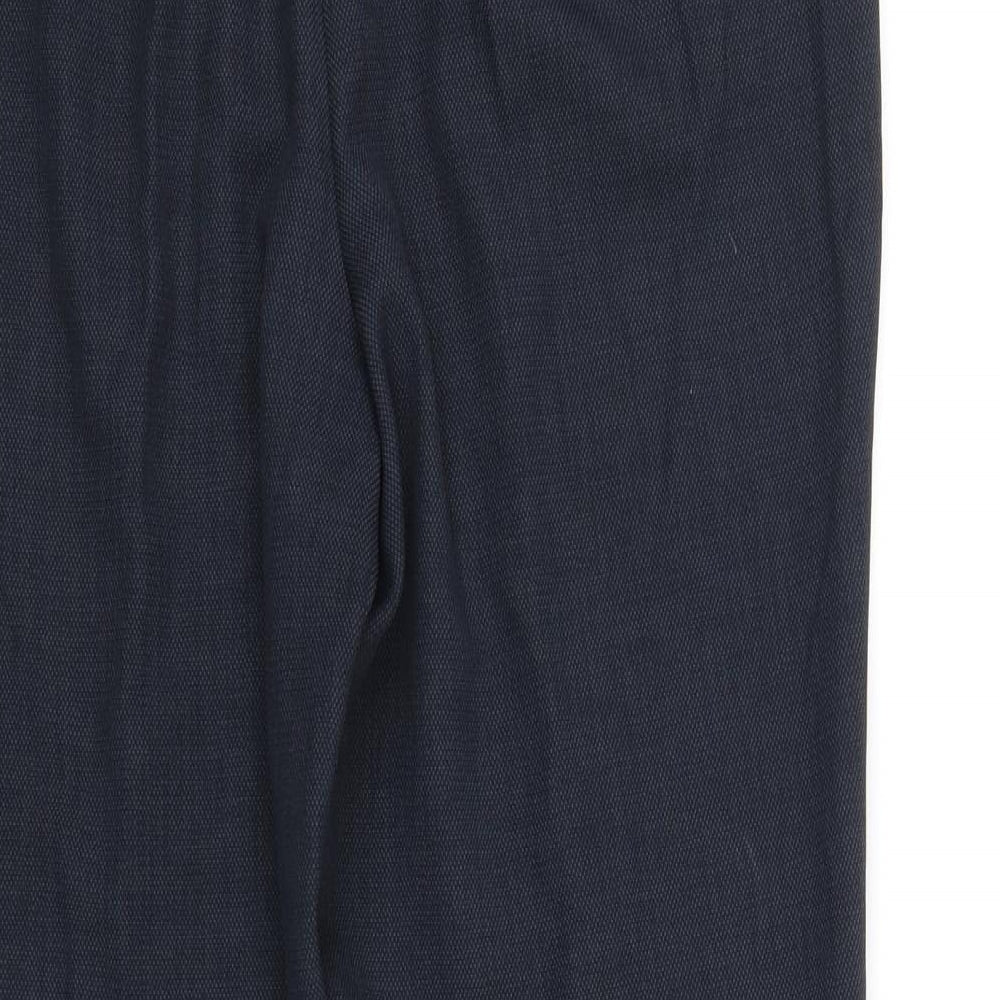 Marks and Spencer Womens Blue Trousers Size 12 L31 in