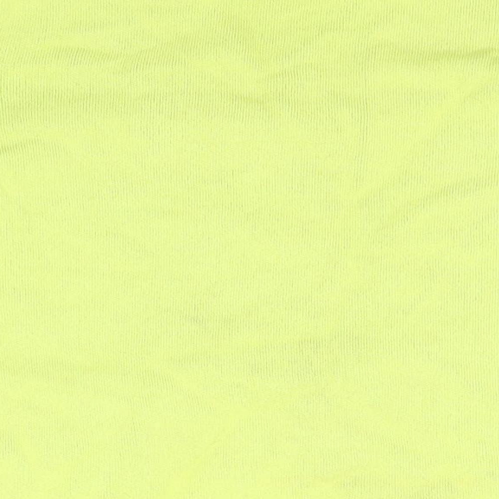 PINKO Womens Yellow Pullover Jumper Size S