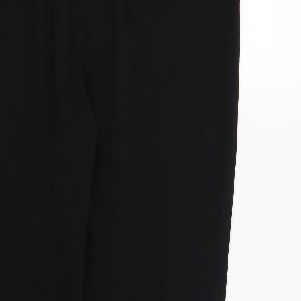 Marks and Spencer Womens Black Trousers Size 18 L31 in