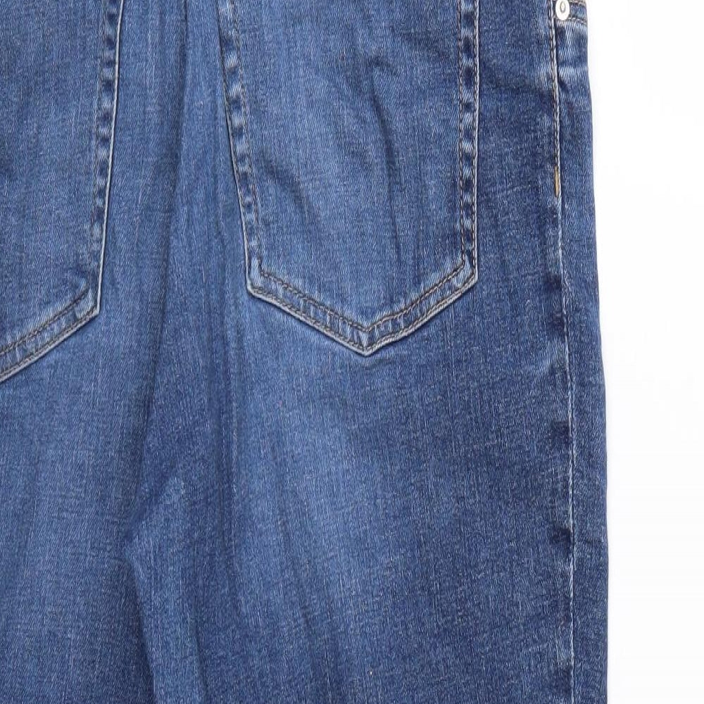 Denim Womens Blue Mom Jeans Size M L26 in
