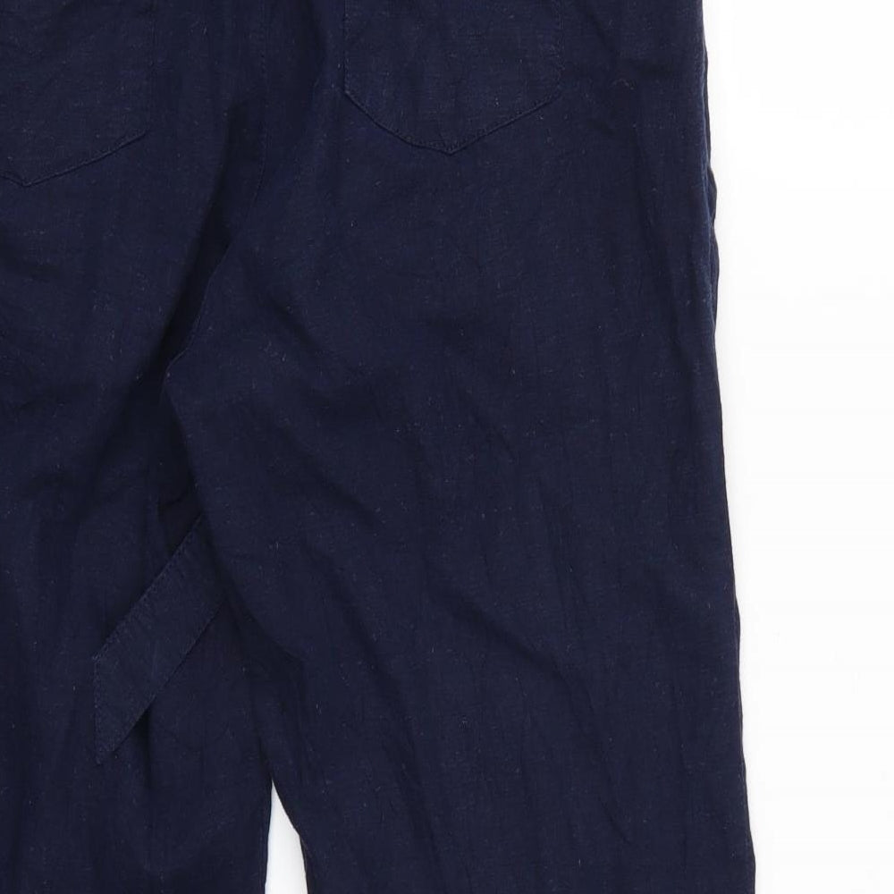 Bonmarché Womens Blue Trousers Size 14 L26 in