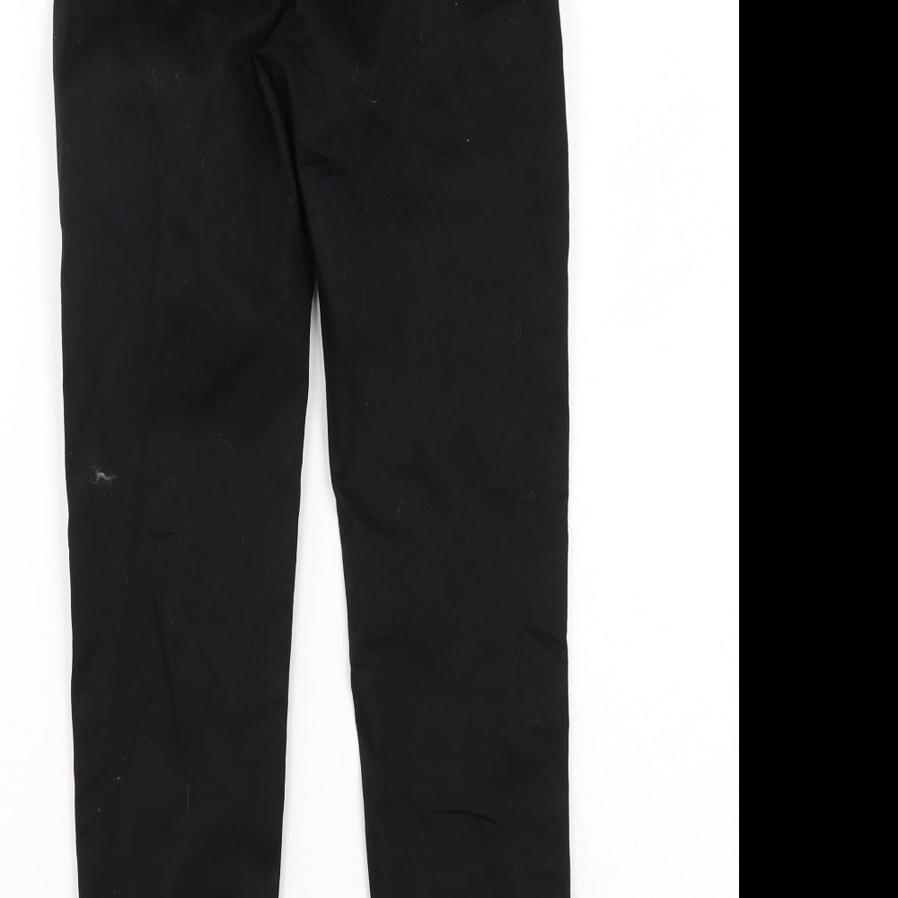 H&M Womens Black Trousers Size 4 L29 in