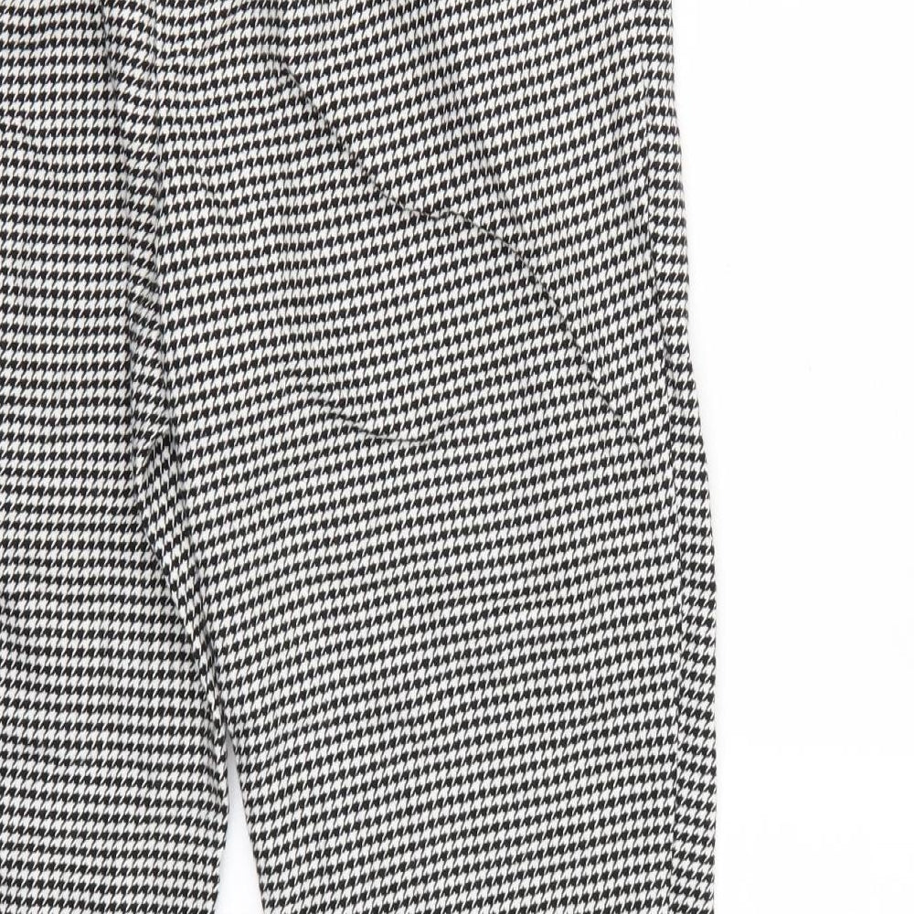 George Womens White Trousers Size 12 L26 in