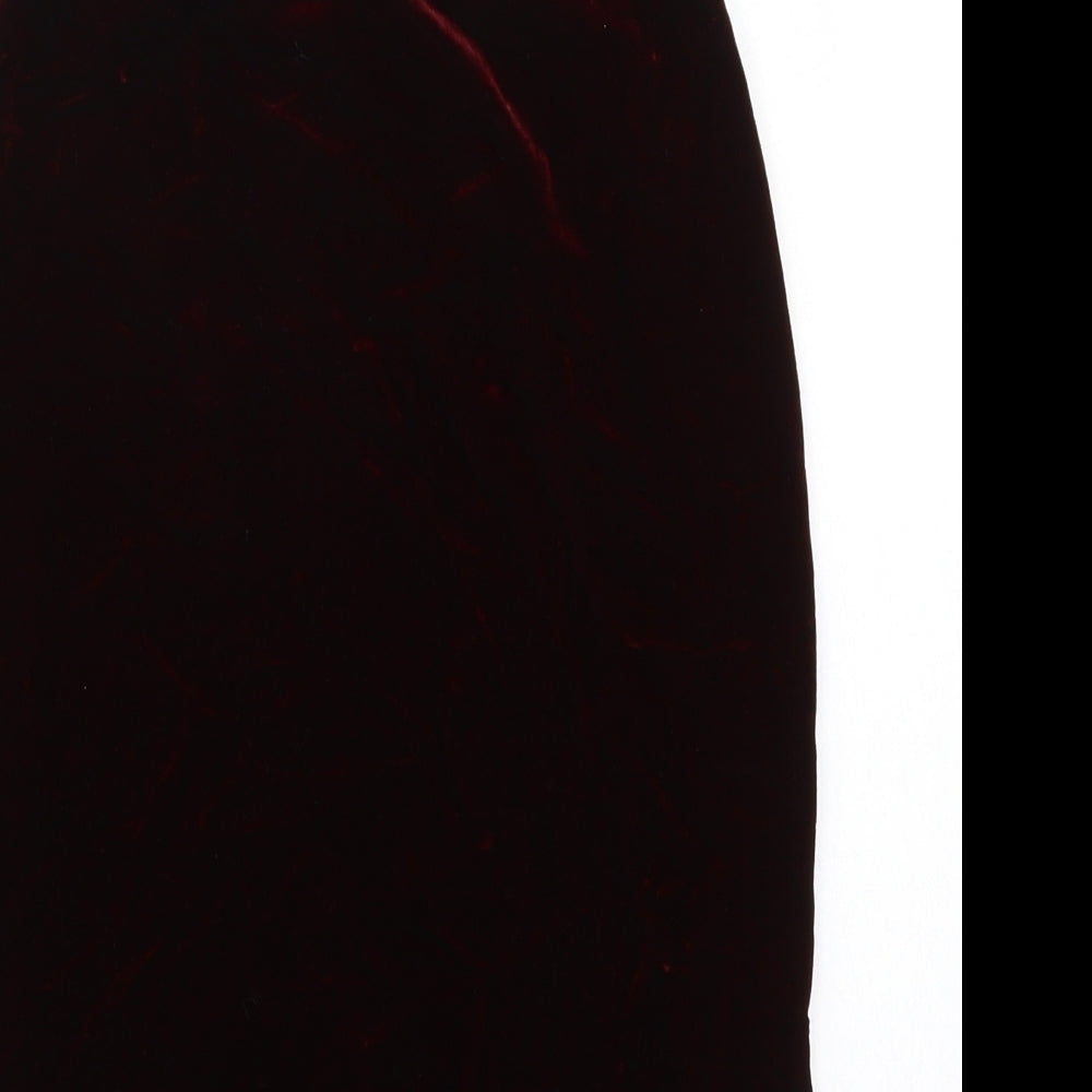 American Apparel Womens Purple A-Line Skirt Size M