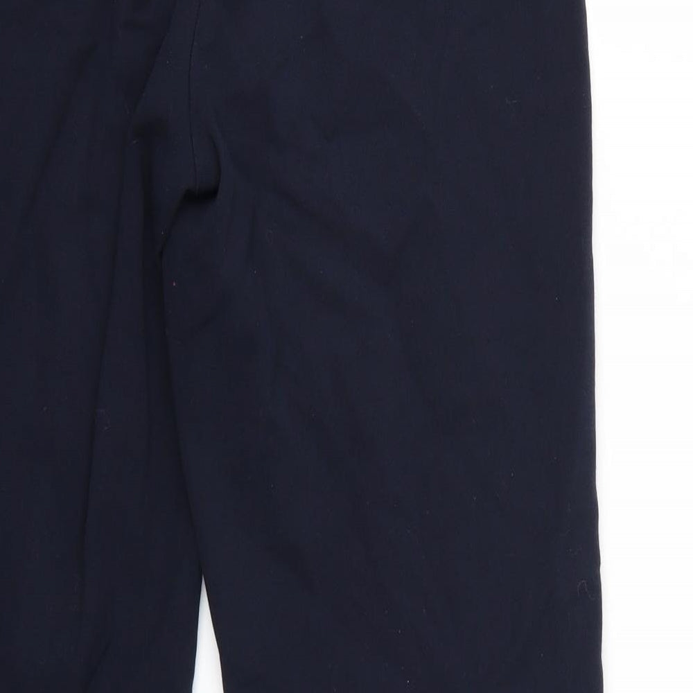 Marks and Spencer Womens Blue Trousers Size 8 L28 in