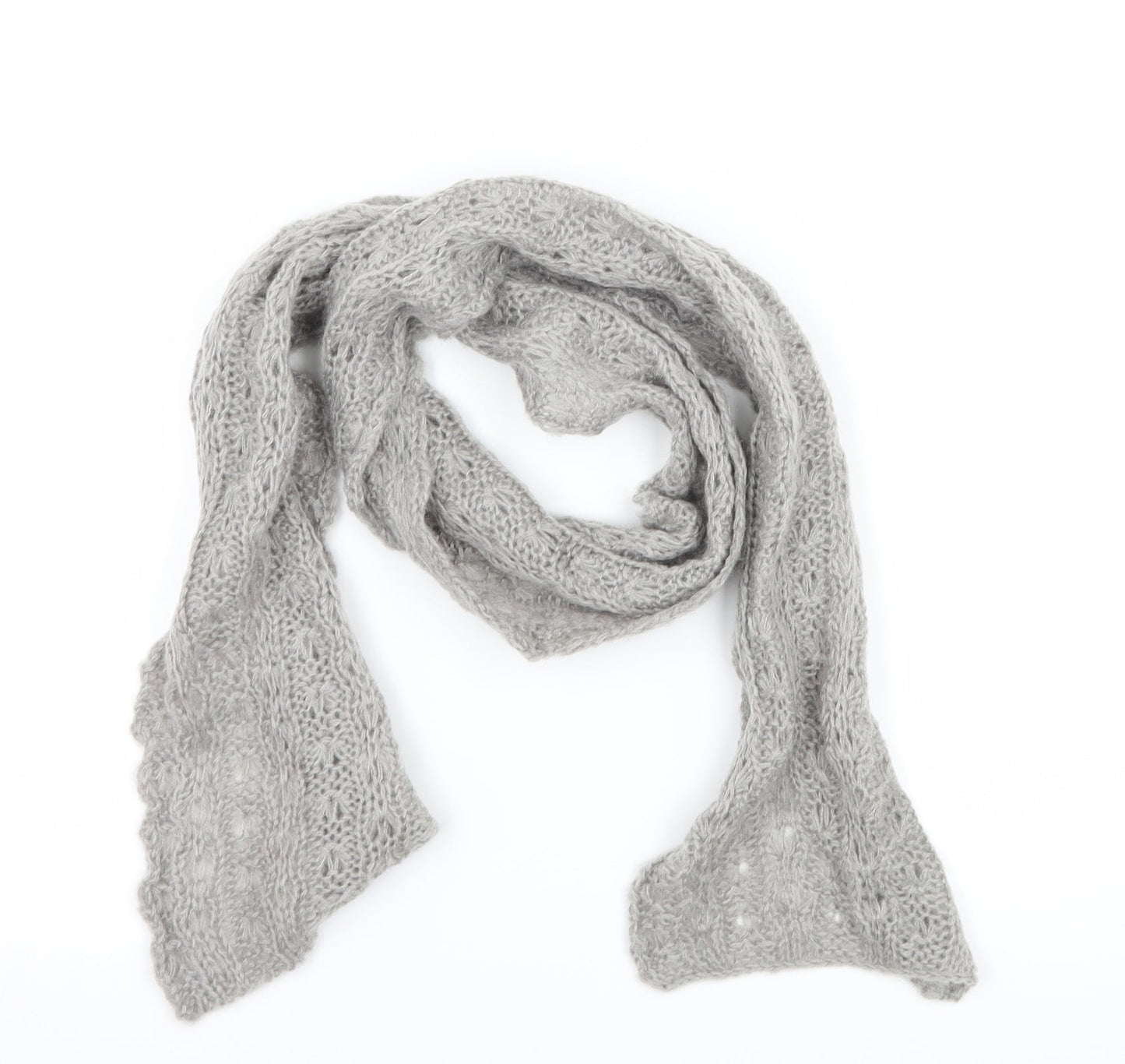 Damart Womens Grey Knit Scarf