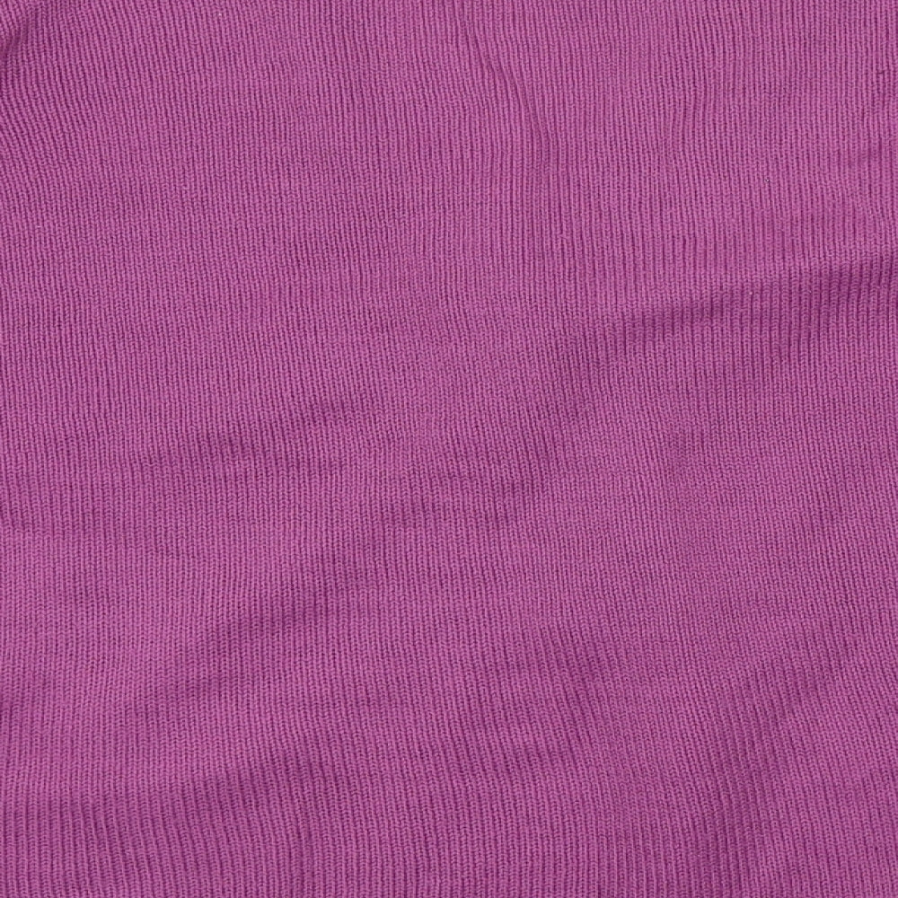 Damart Womens Pink Cardigan Jumper Size 14