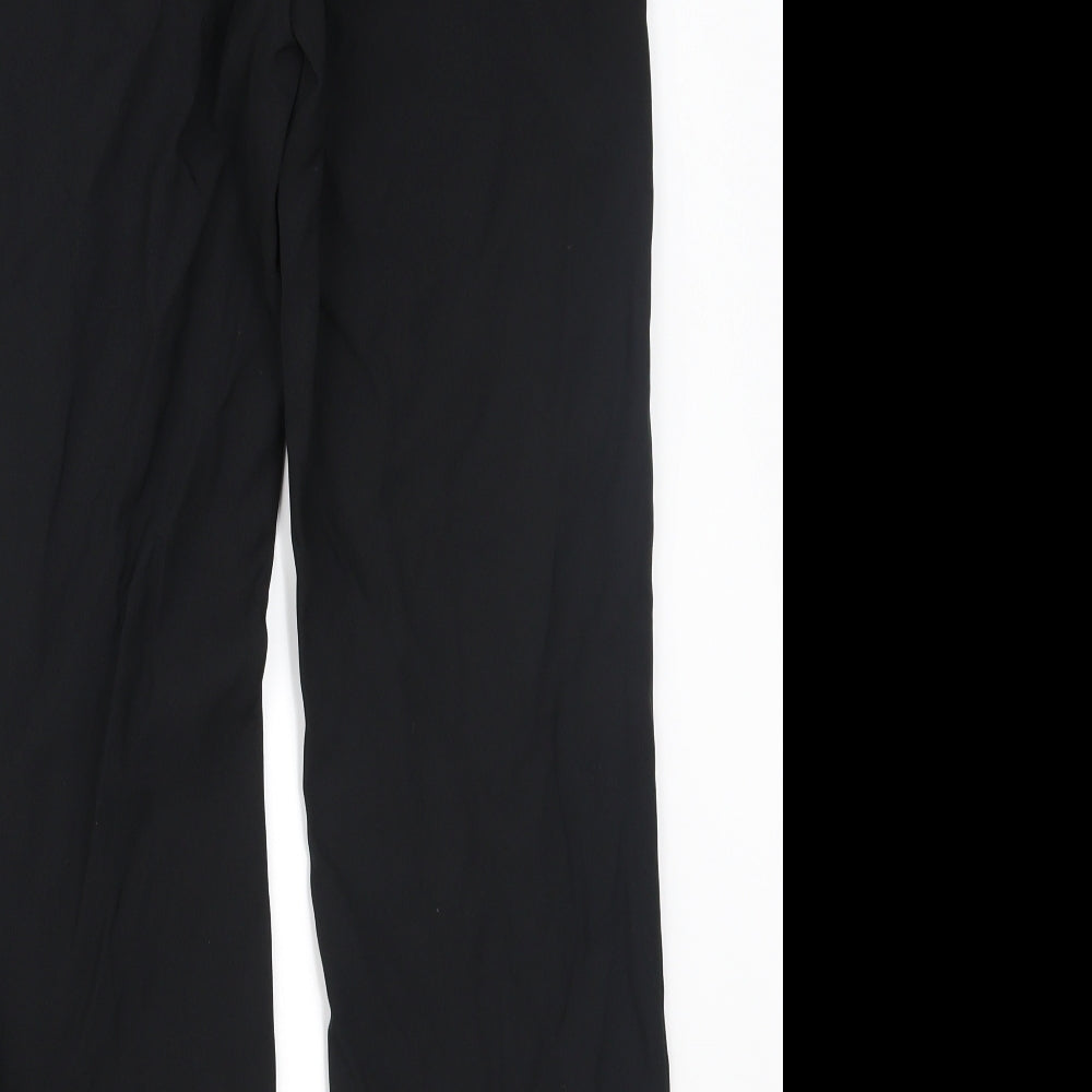 Marks and Spencer Womens Black Trousers Size 12 L27 in