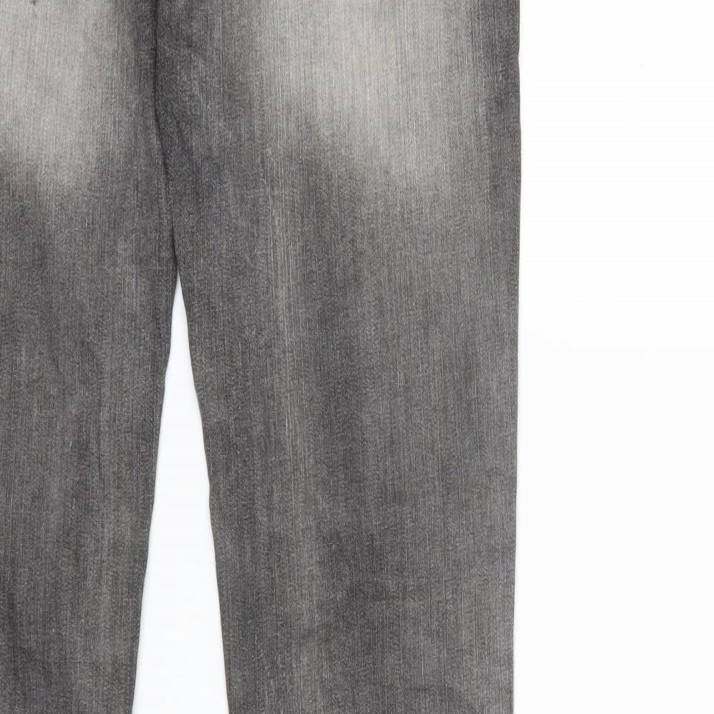 ORSAY Womens Grey Denim Skinny Jeans Size 32 in L32 in