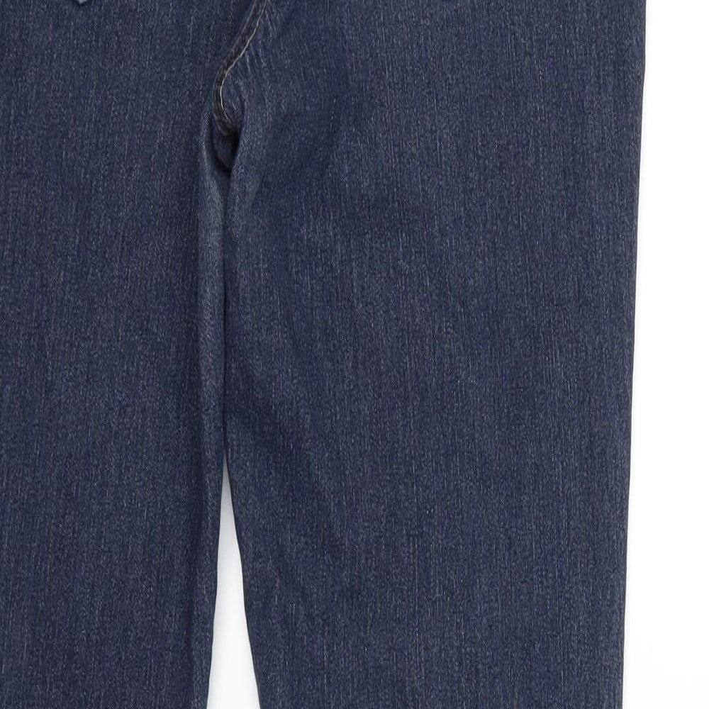 Avenue Womens Blue Denim Skinny Jeans Size 12 L27 in