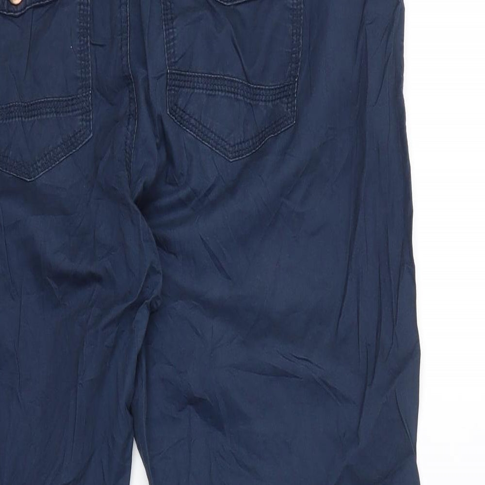 Multiblu Womens Blue Cargo Trousers Size 10 L23 in