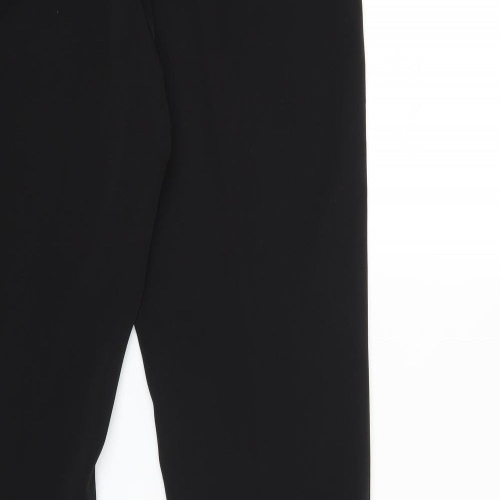 Dorothy Perkins Womens Black Trousers Size 12 L27 in