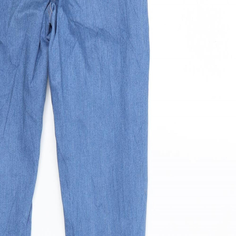 Sinsay Womens Blue Denim Skinny Jeans Size 8 L28 in