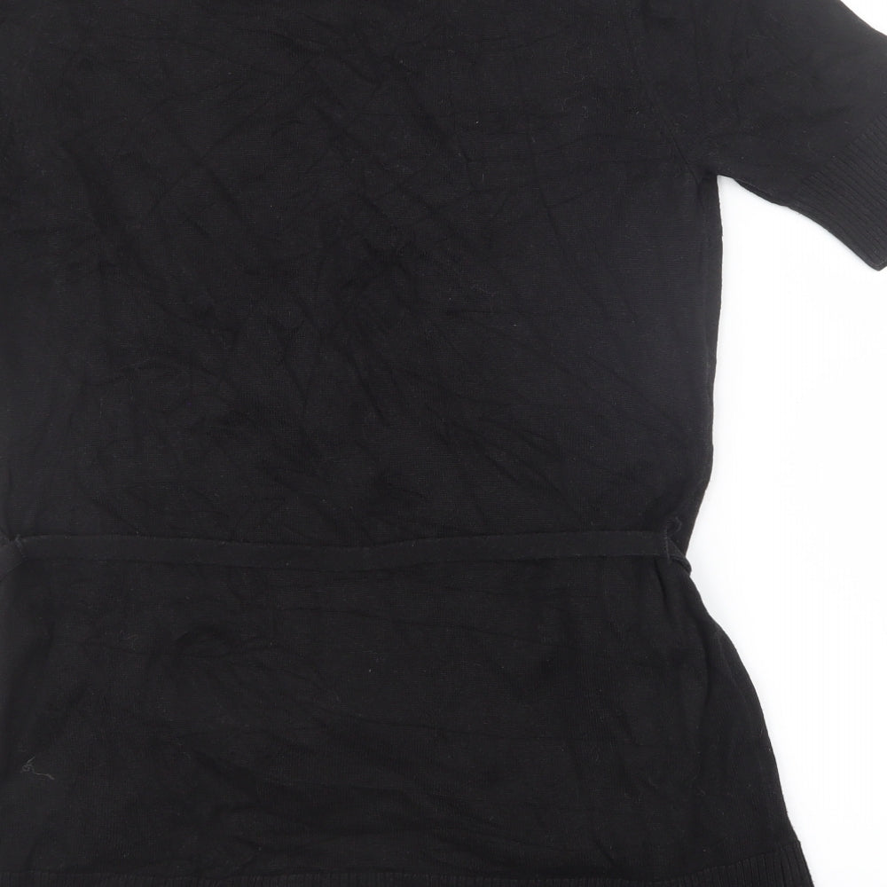 TU Womens Black Tunic Blouse Size 12