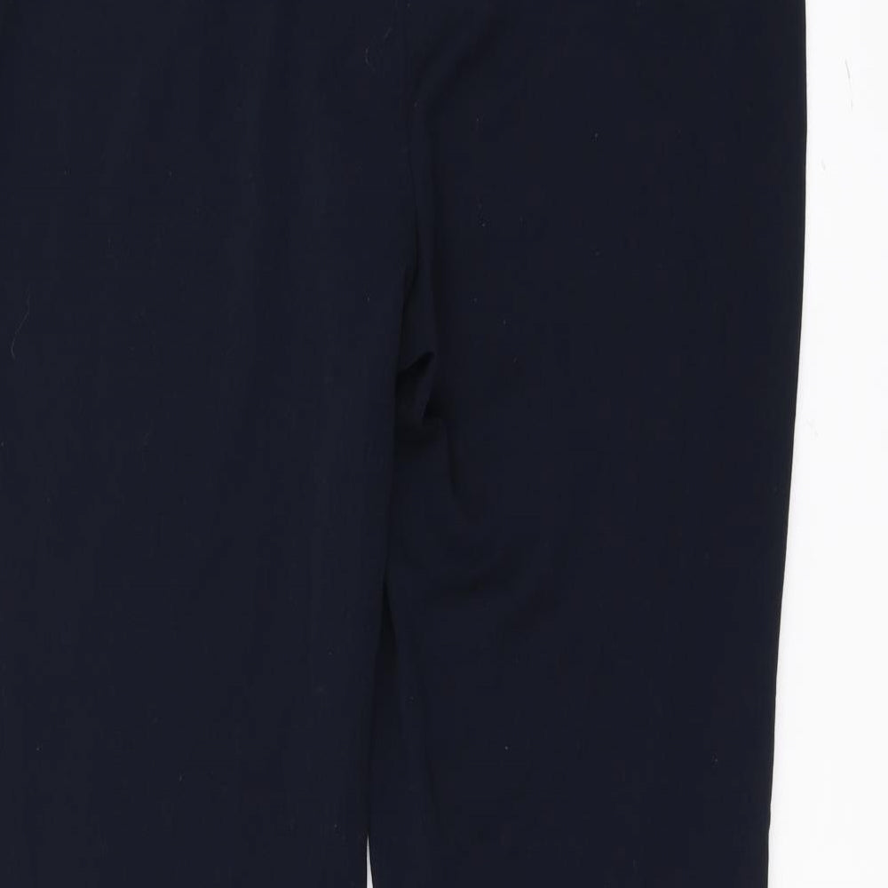 Marks and Spencer Womens Blue Trousers Size 18 L30 in