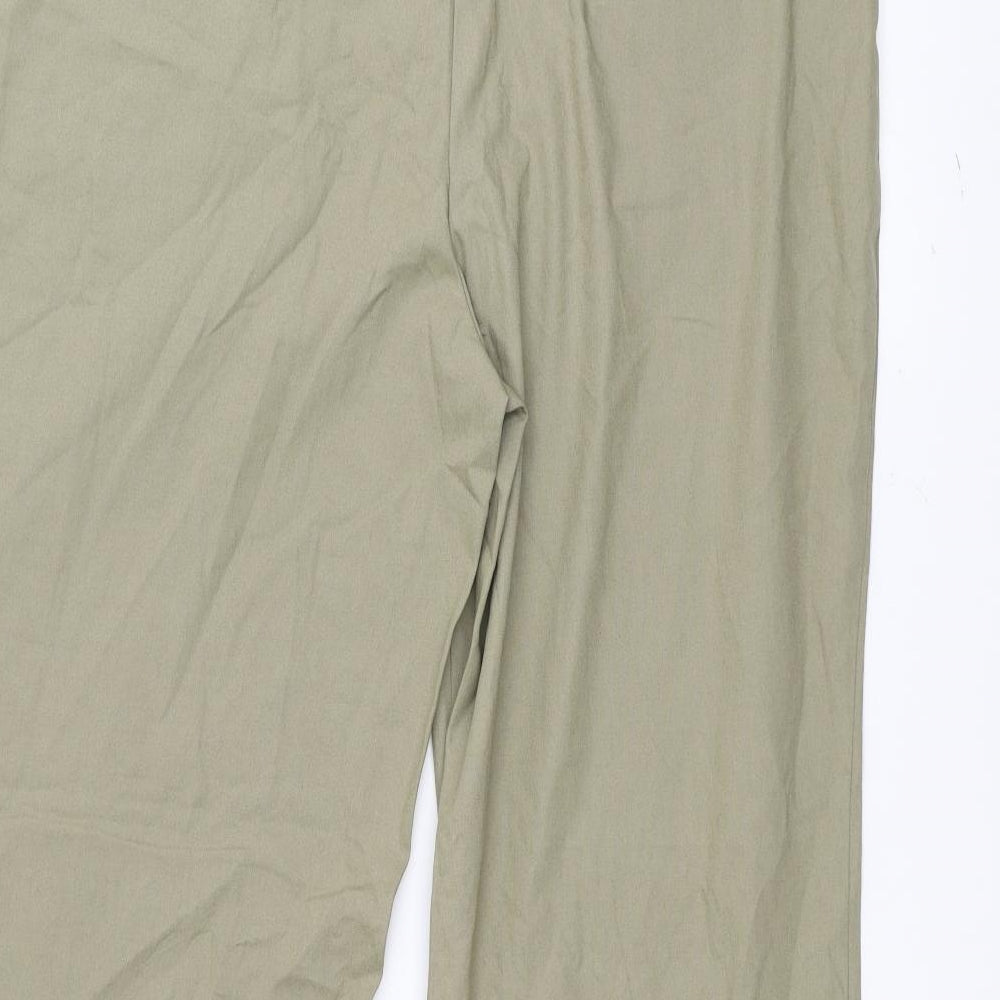 For Women Womens Green Trousers Size 18 L28 in